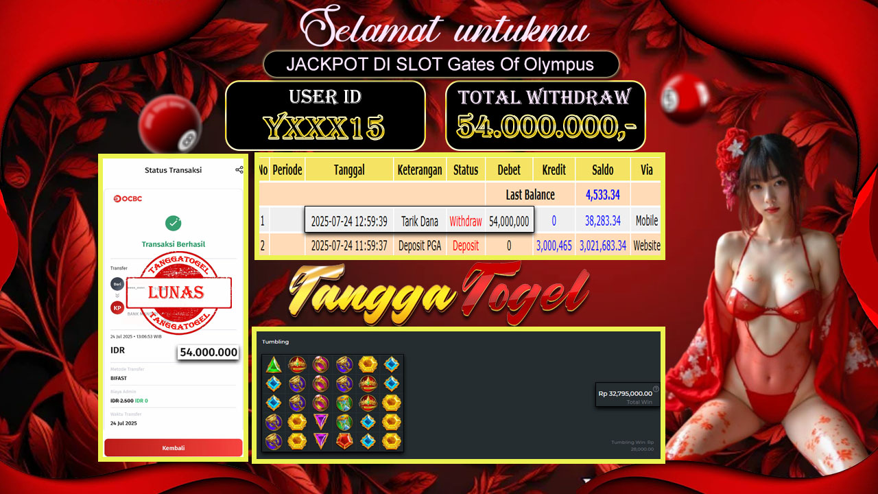 Bukti Jackpot